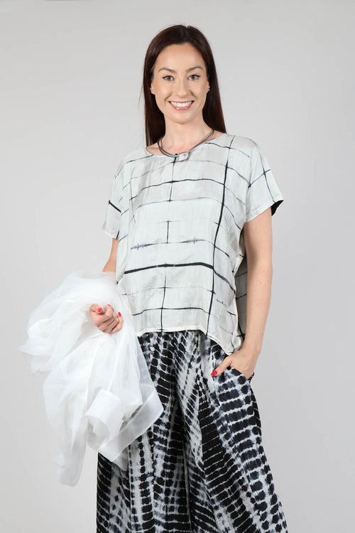 Ridere Reversible Shirt in Black and White