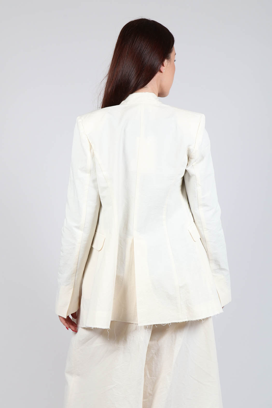 Tailored Jacket in Milk