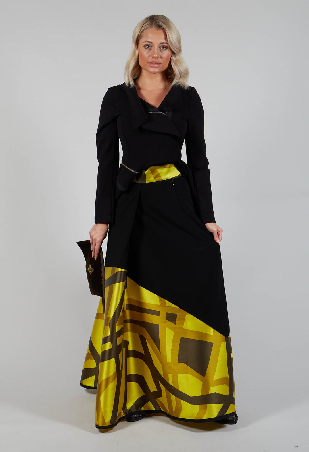 Skirt Klar In Colourful Yellow