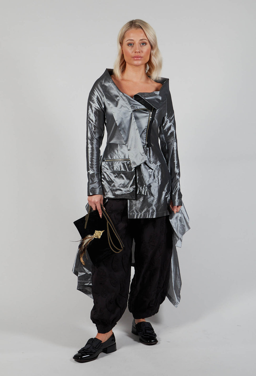 Klas Jacket in Silver