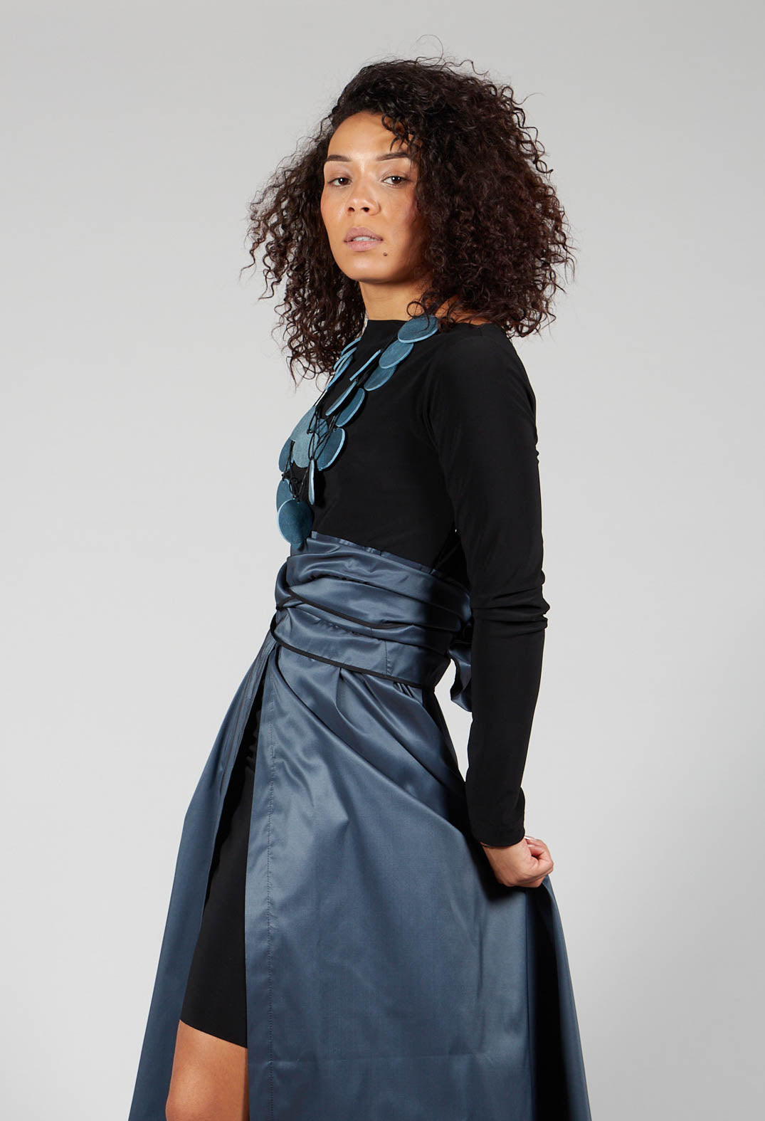 Dress Kivi2 In Black Grey Blue