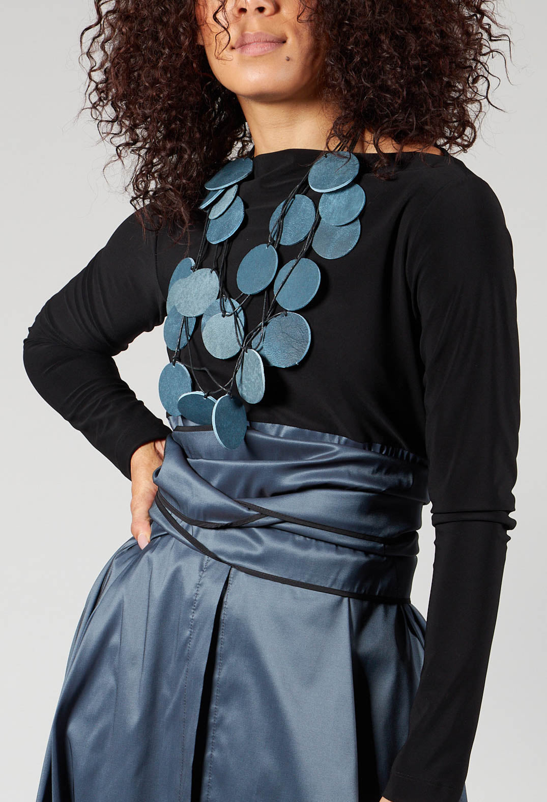 Dress Kivi2 In Black Grey Blue