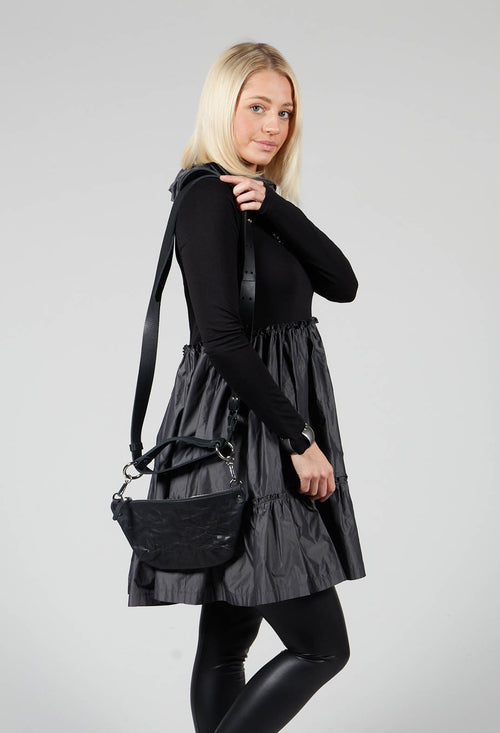 Adjustable Strap Bag in Black
