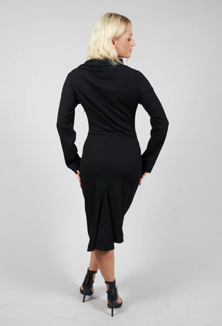 Labrador Dress in Nero