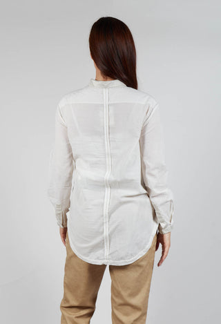 Lightweight Voile Shirt in Henna