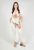 Lace Tunic Dress in Tan Brown