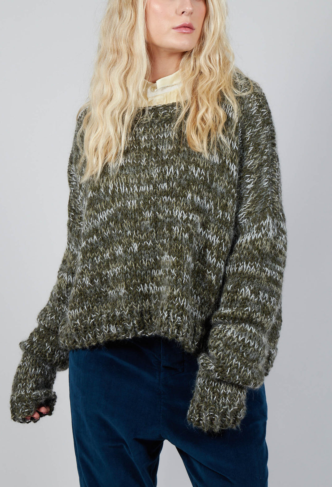 Loose Knit Jumper in Tabacco