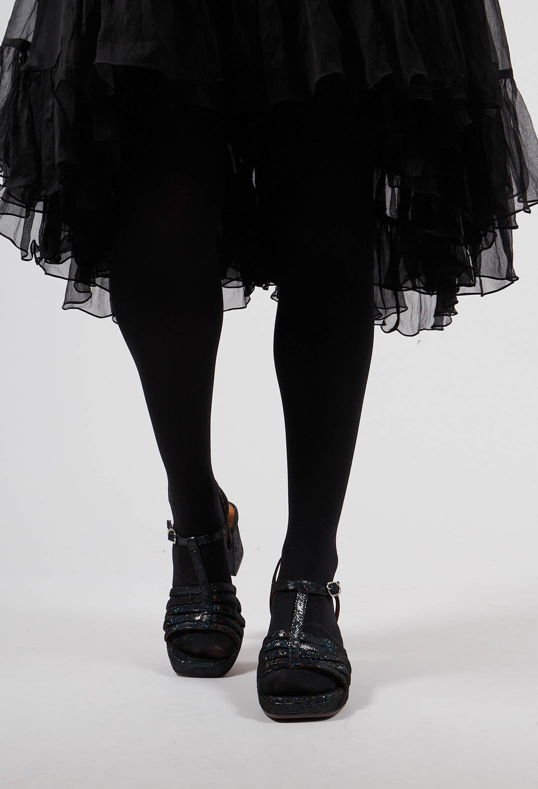 Genial Chunky Heel in Black