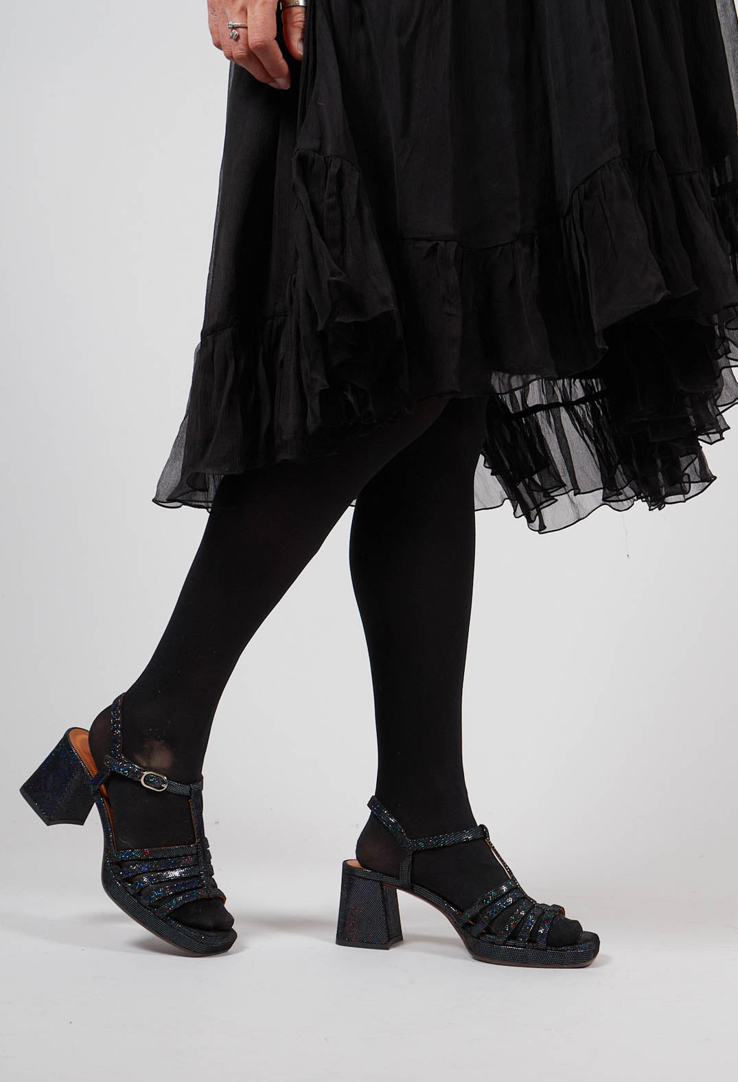 Genial Chunky Heel in Black