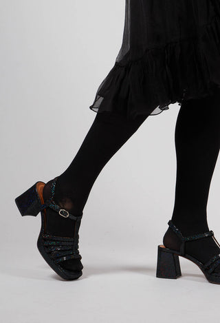 Genial Chunky Heel in Black