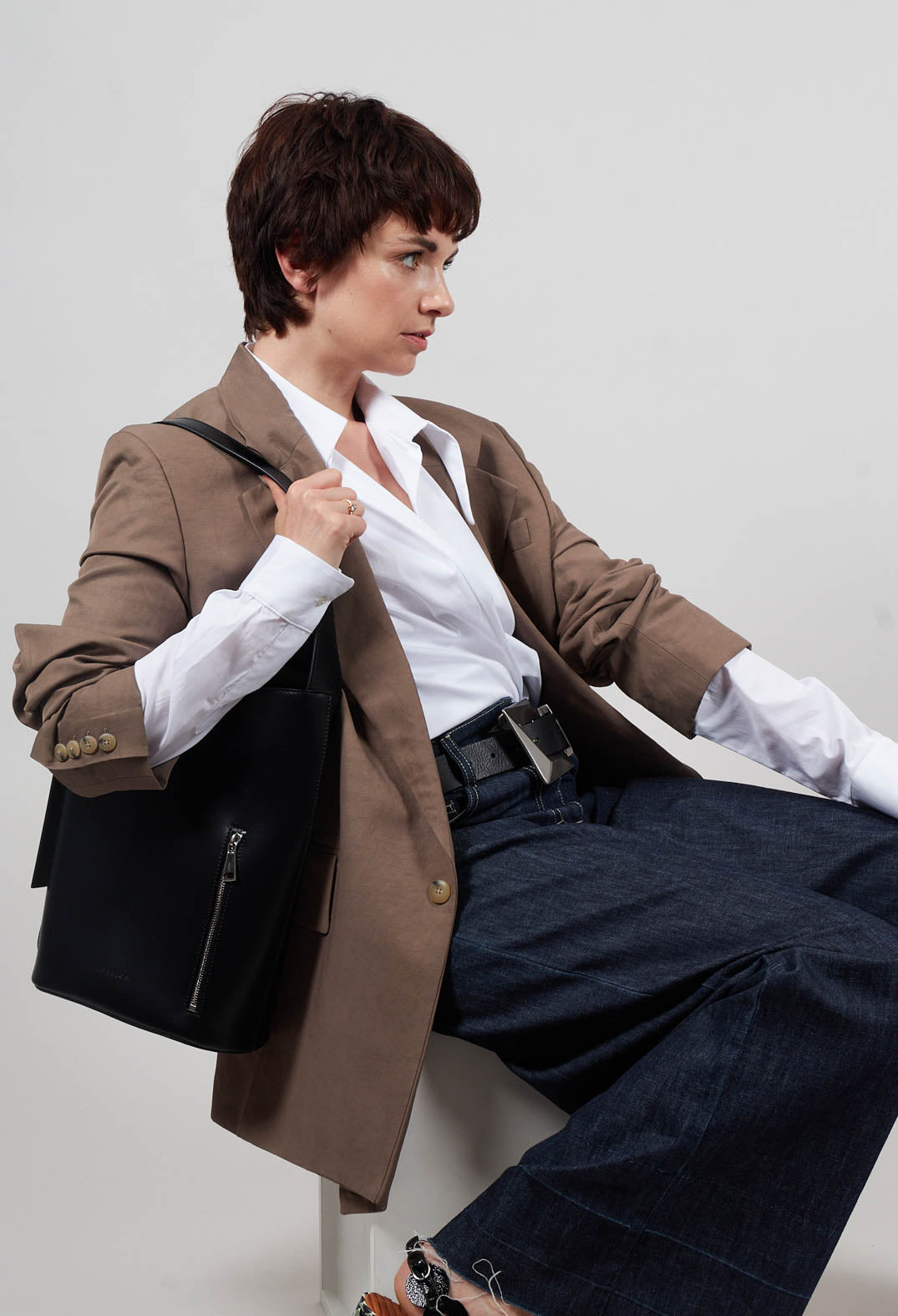 Jacket Plagliaccio in Pecan
