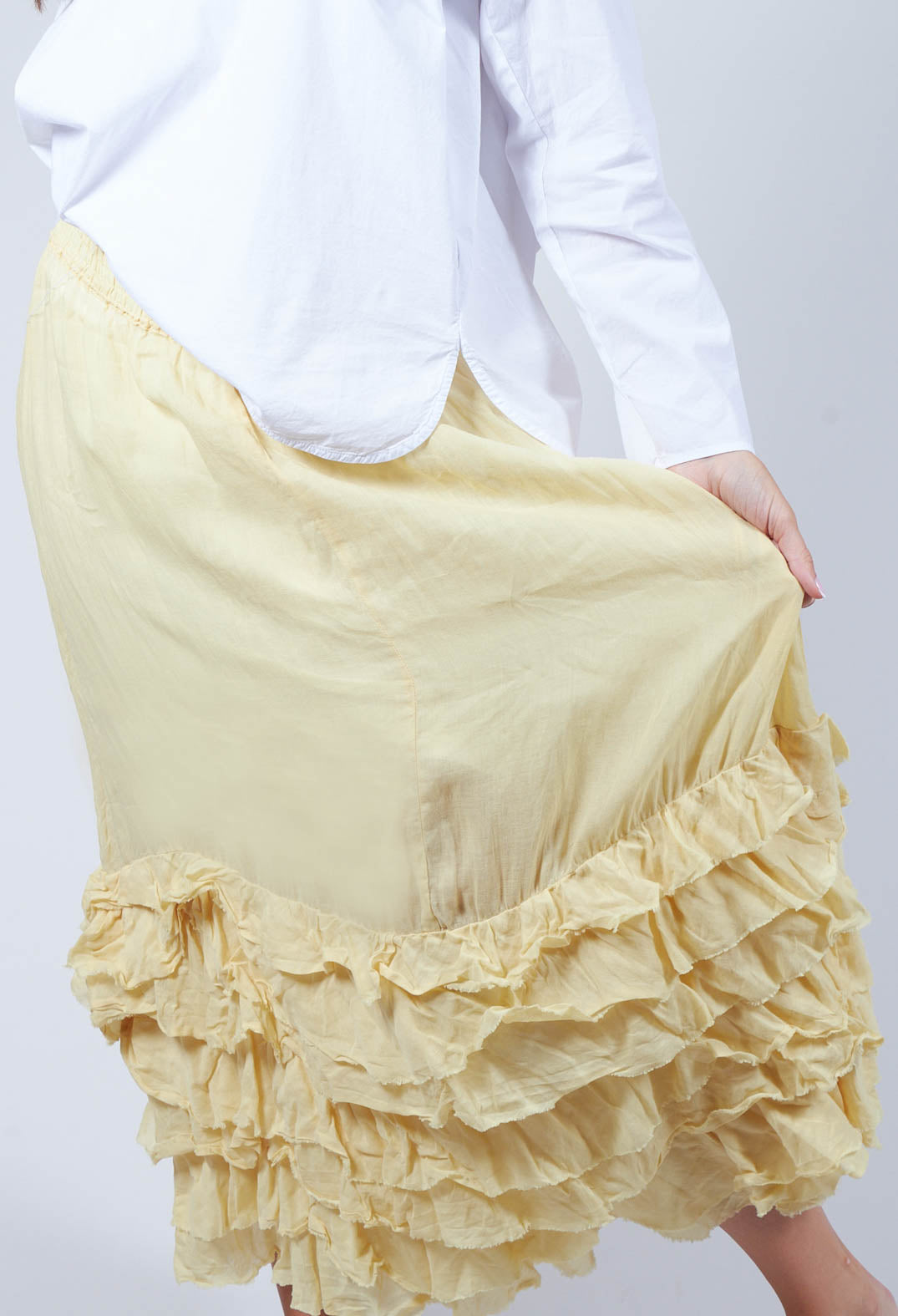 Bakstraps Skirt in Lowe Yellow