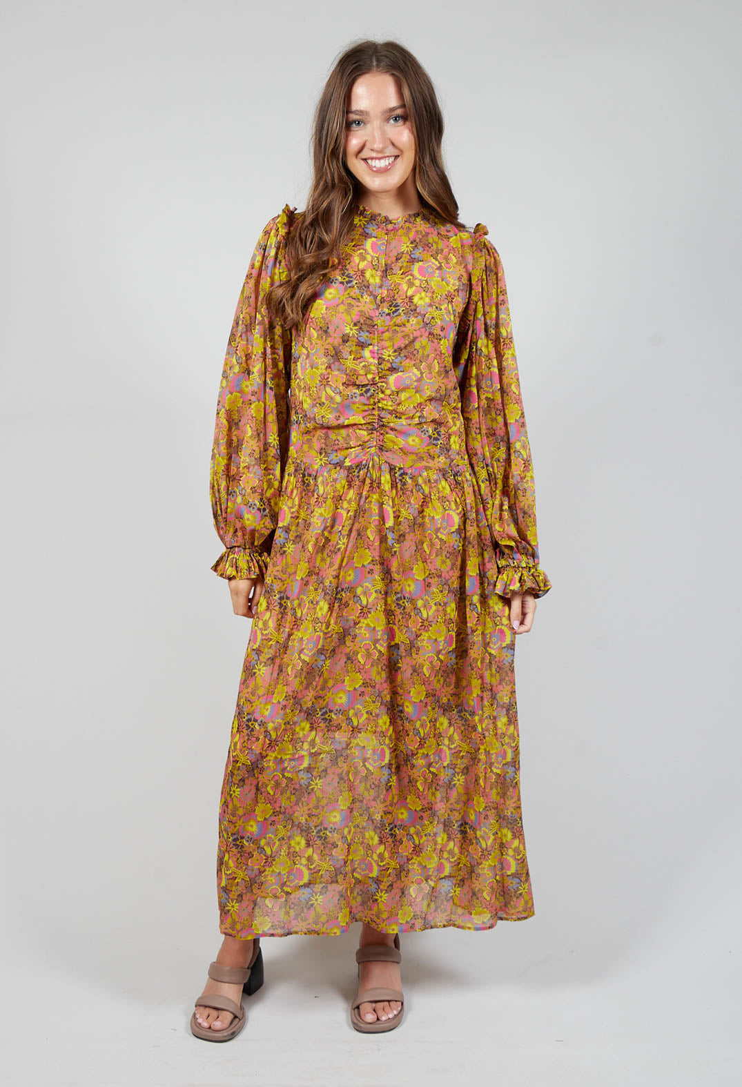 Milly Dress in Freesia Canary