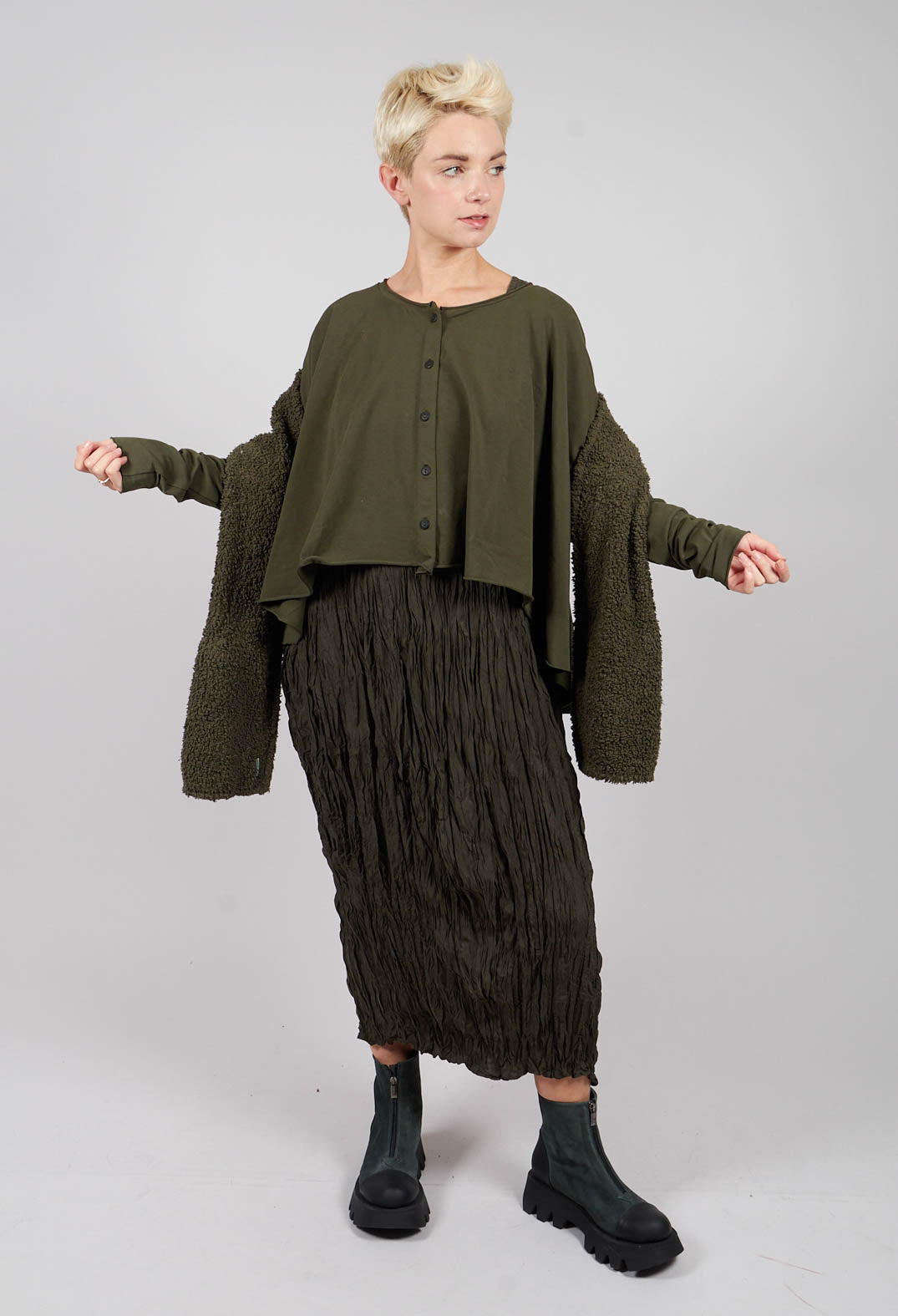 Soulviel jacket in Lorbeer