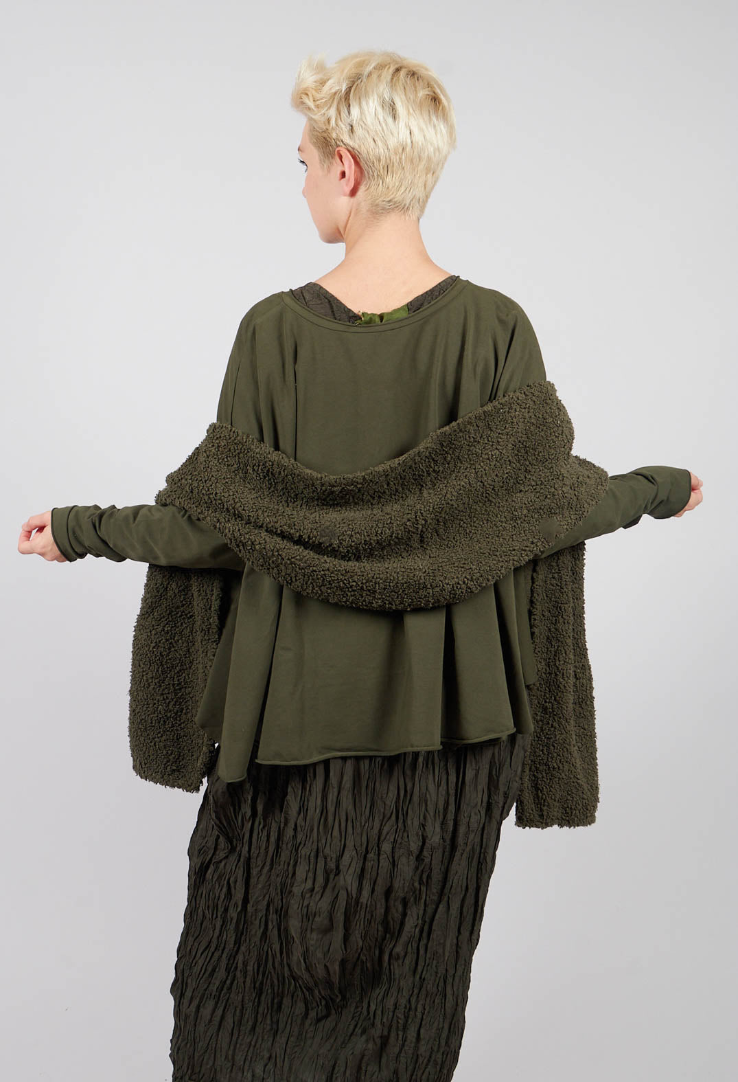 Soulviel jacket in Lorbeer