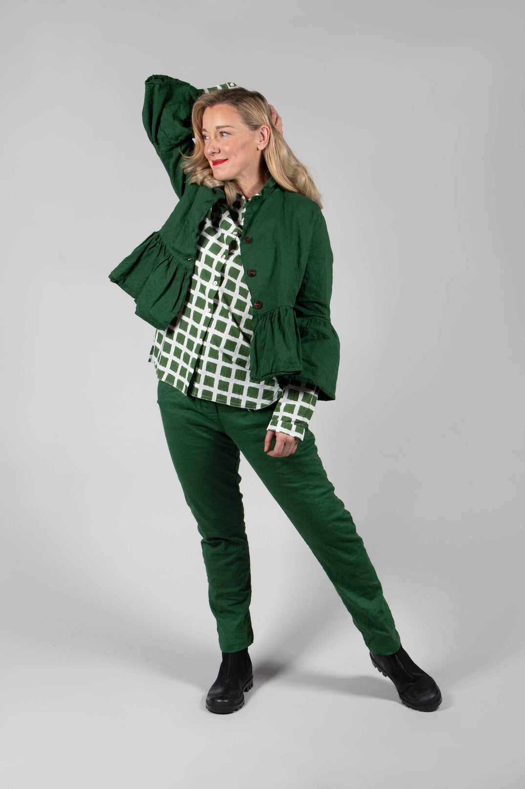 Paoletta Pants in Green