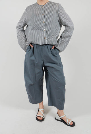 Easy Crinkle Trousers in Shadow