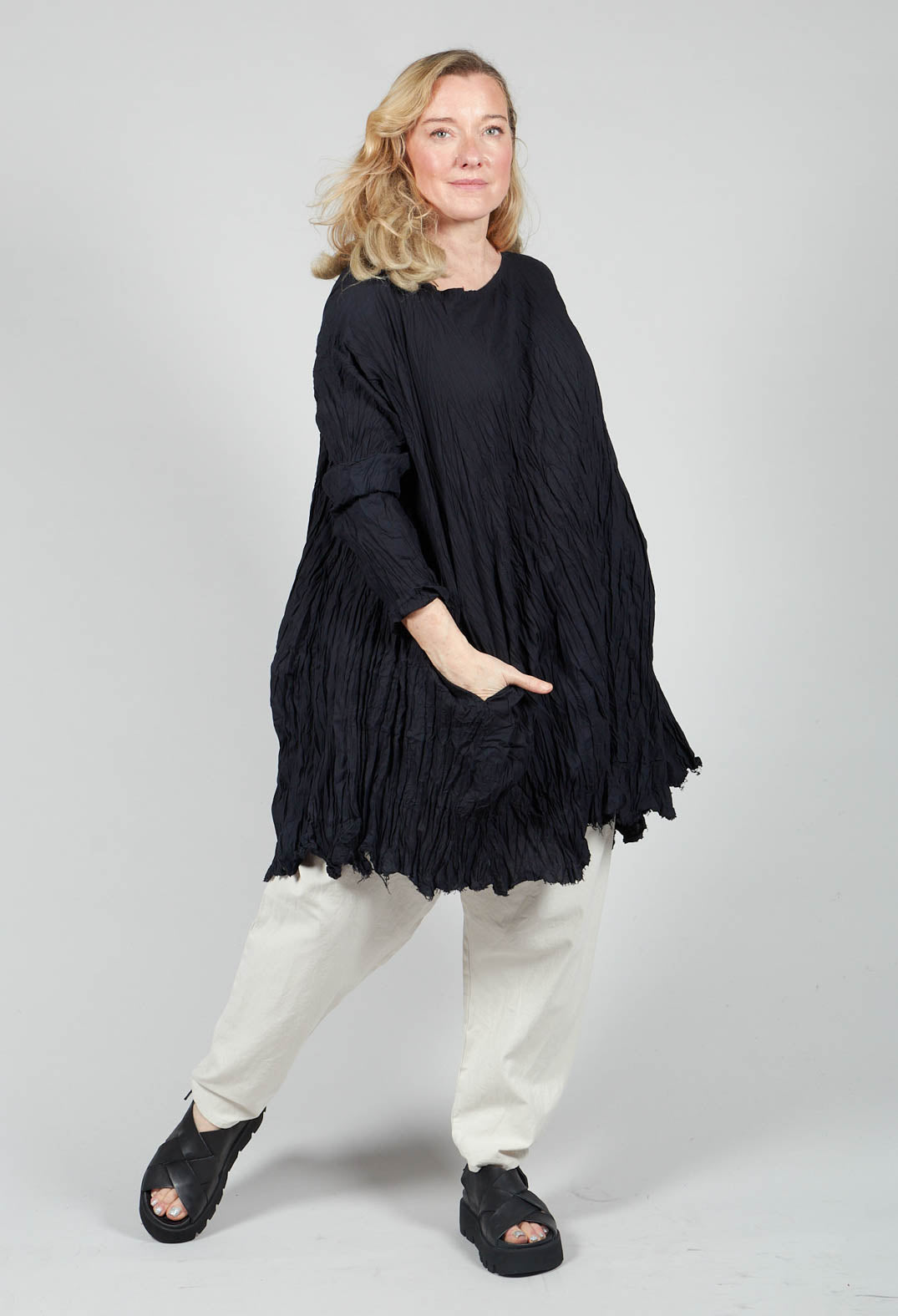 Einenweise Dress in Kaviar