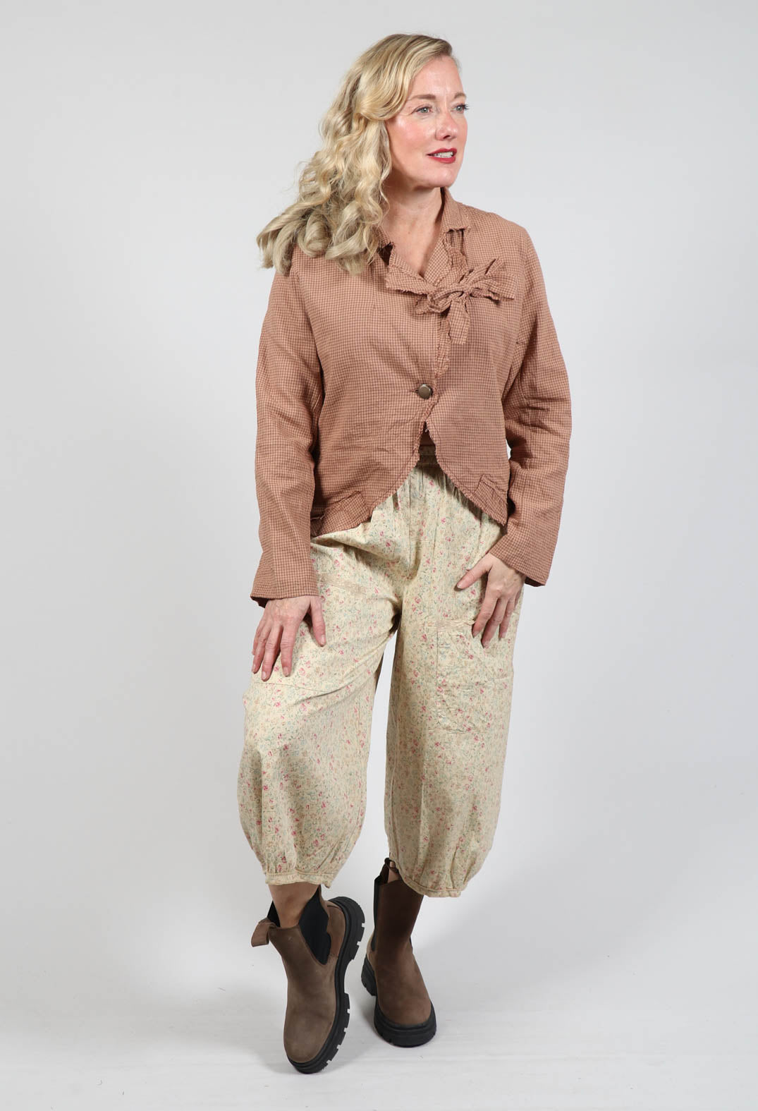 Elgantine Top in Vichy