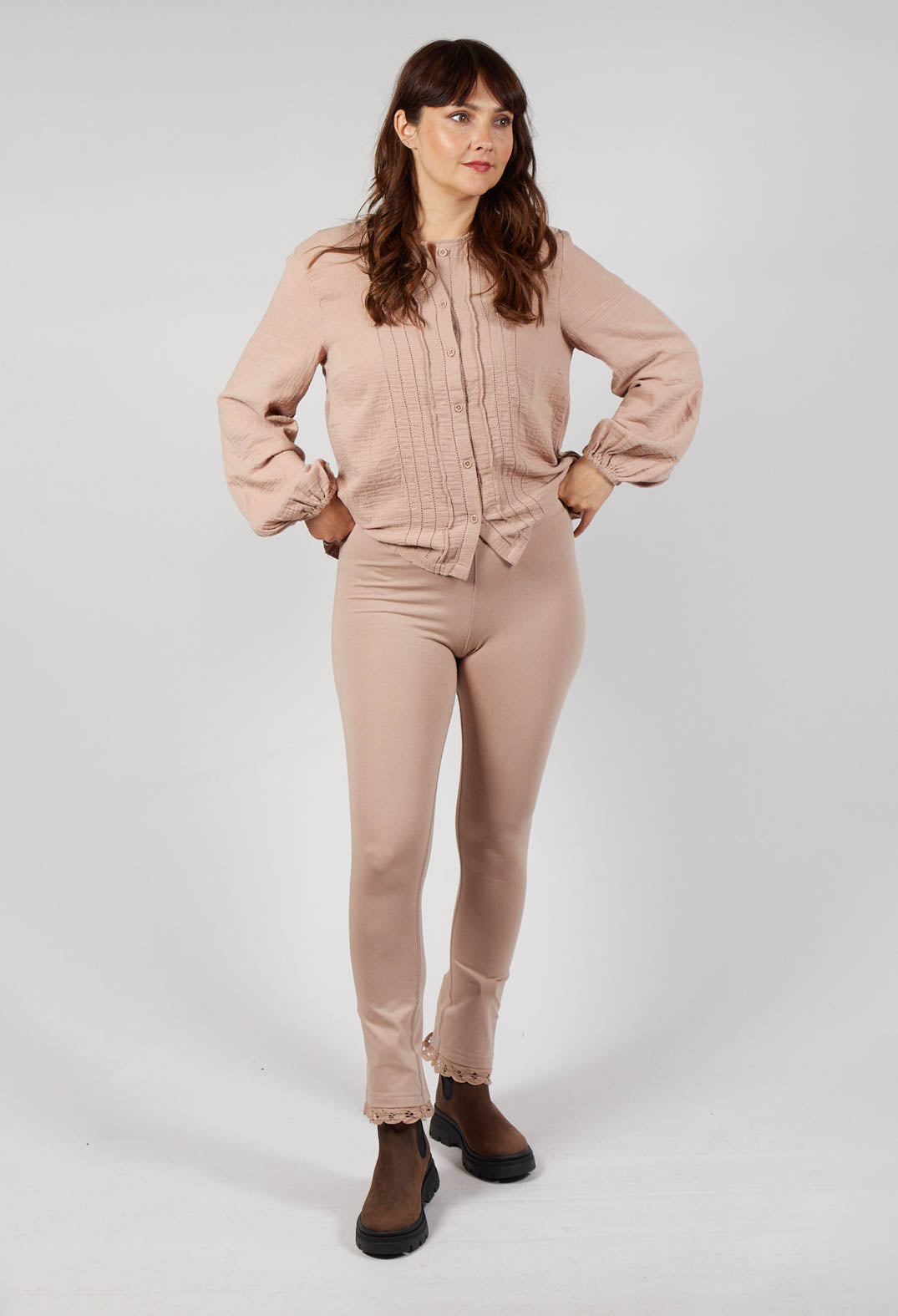 Ellen Leggings in Taupe