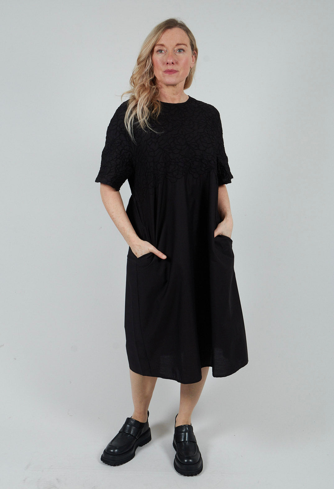 Embroidery Detail Cotton Dress in Original