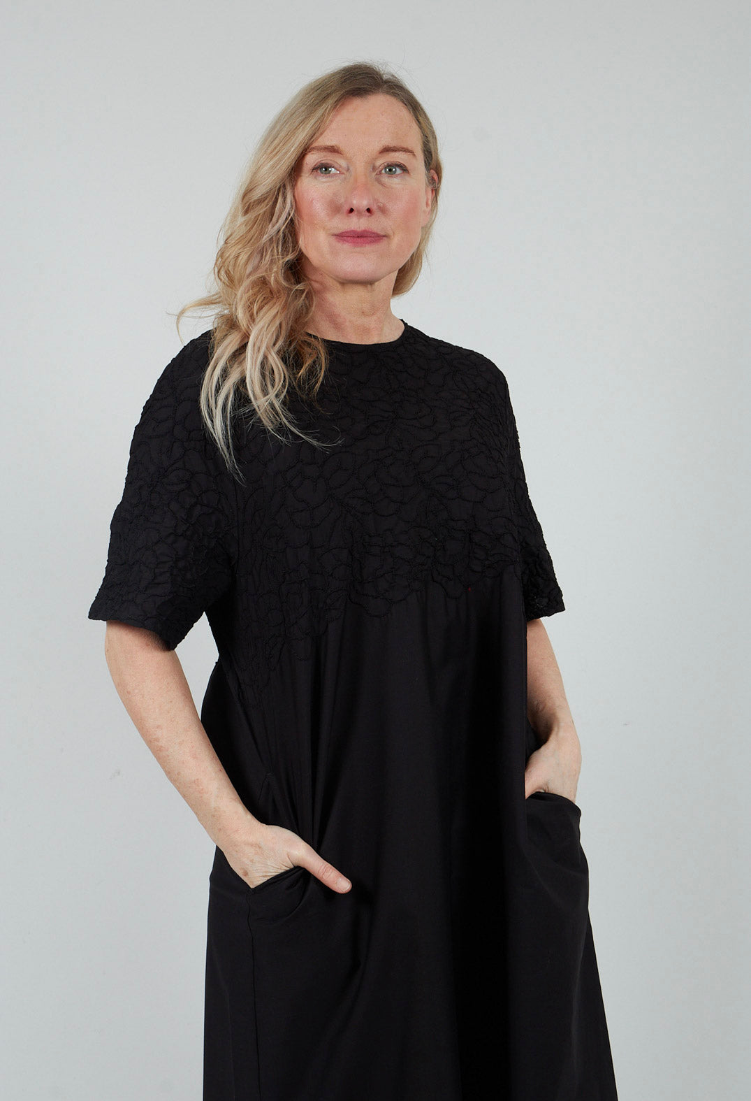 Embroidery Detail Cotton Dress in Original