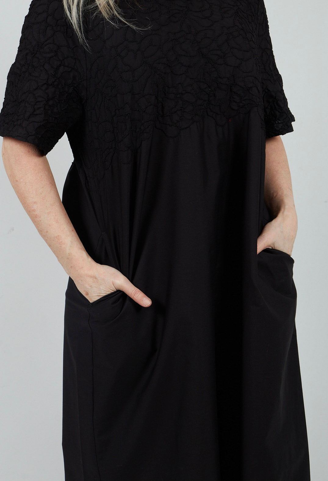 Embroidery Detail Cotton Dress in Original
