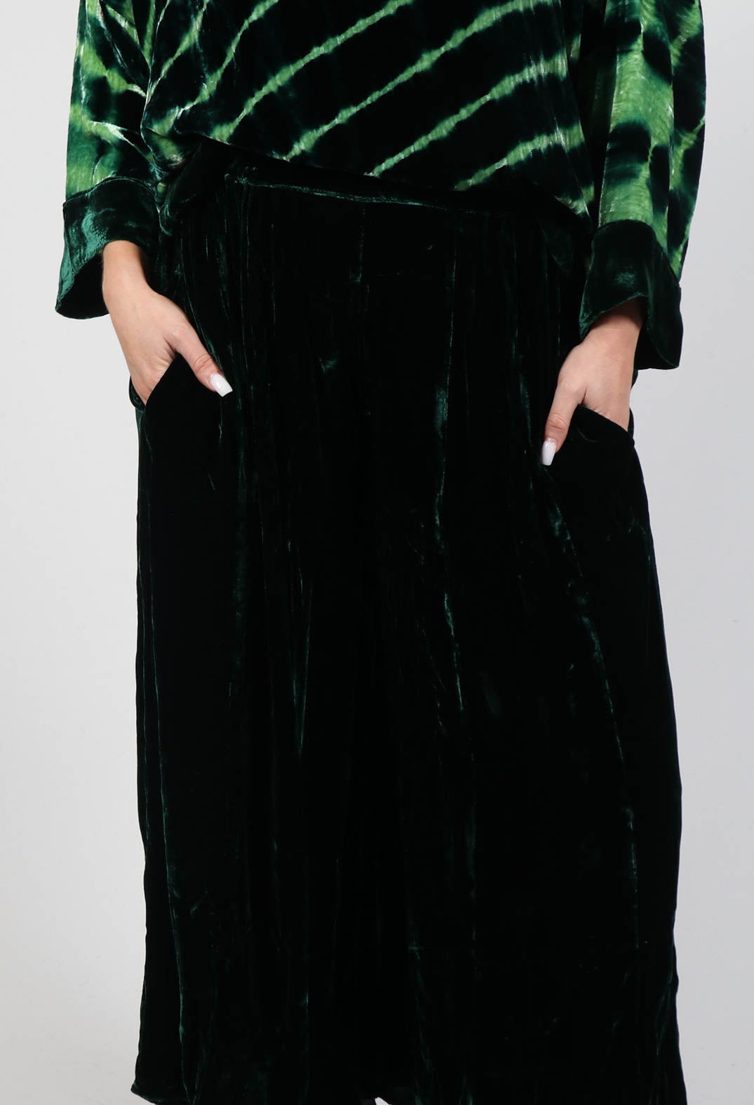 Emma Pants in Bottle Green