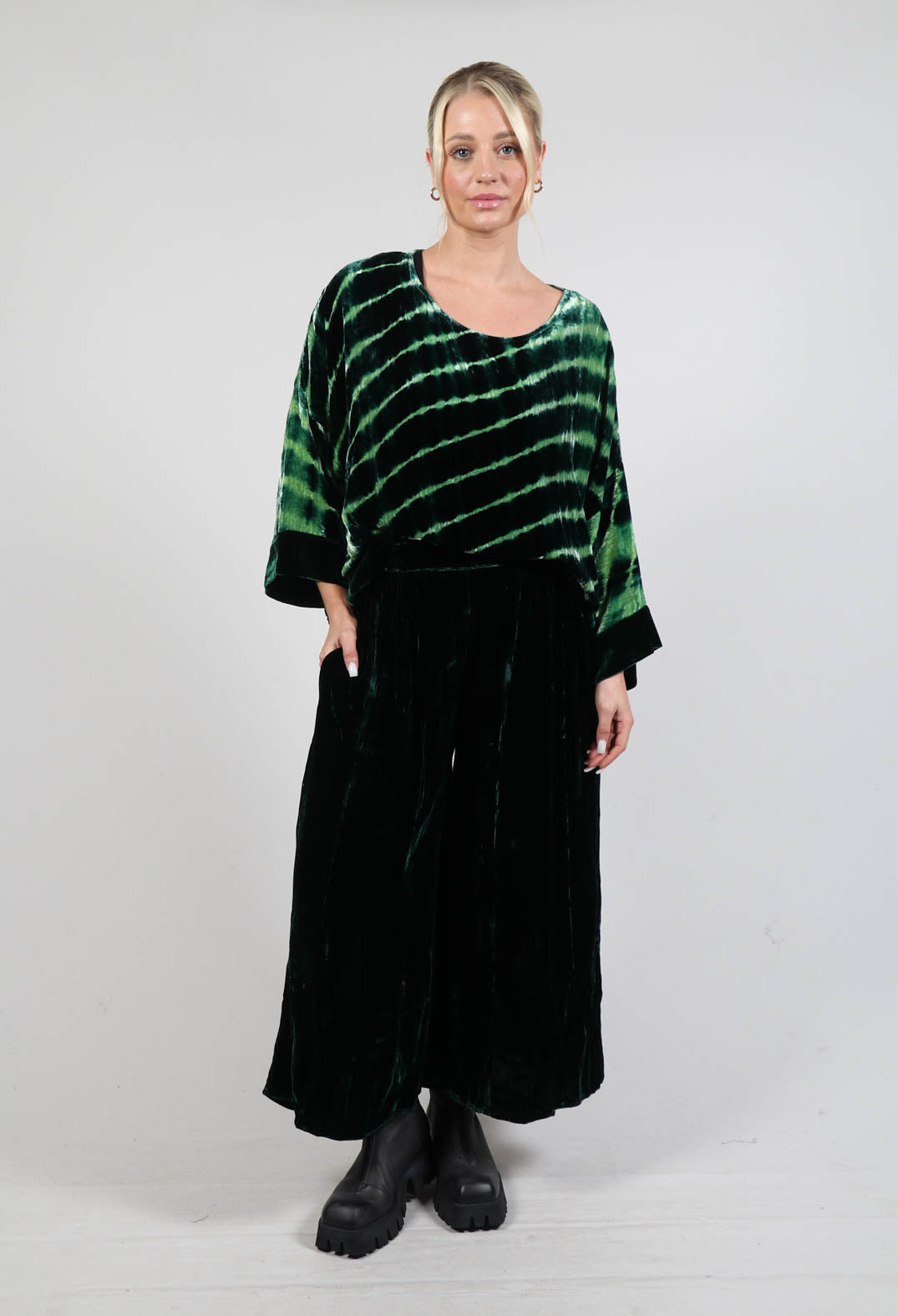 Emma Pants in Bottle Green