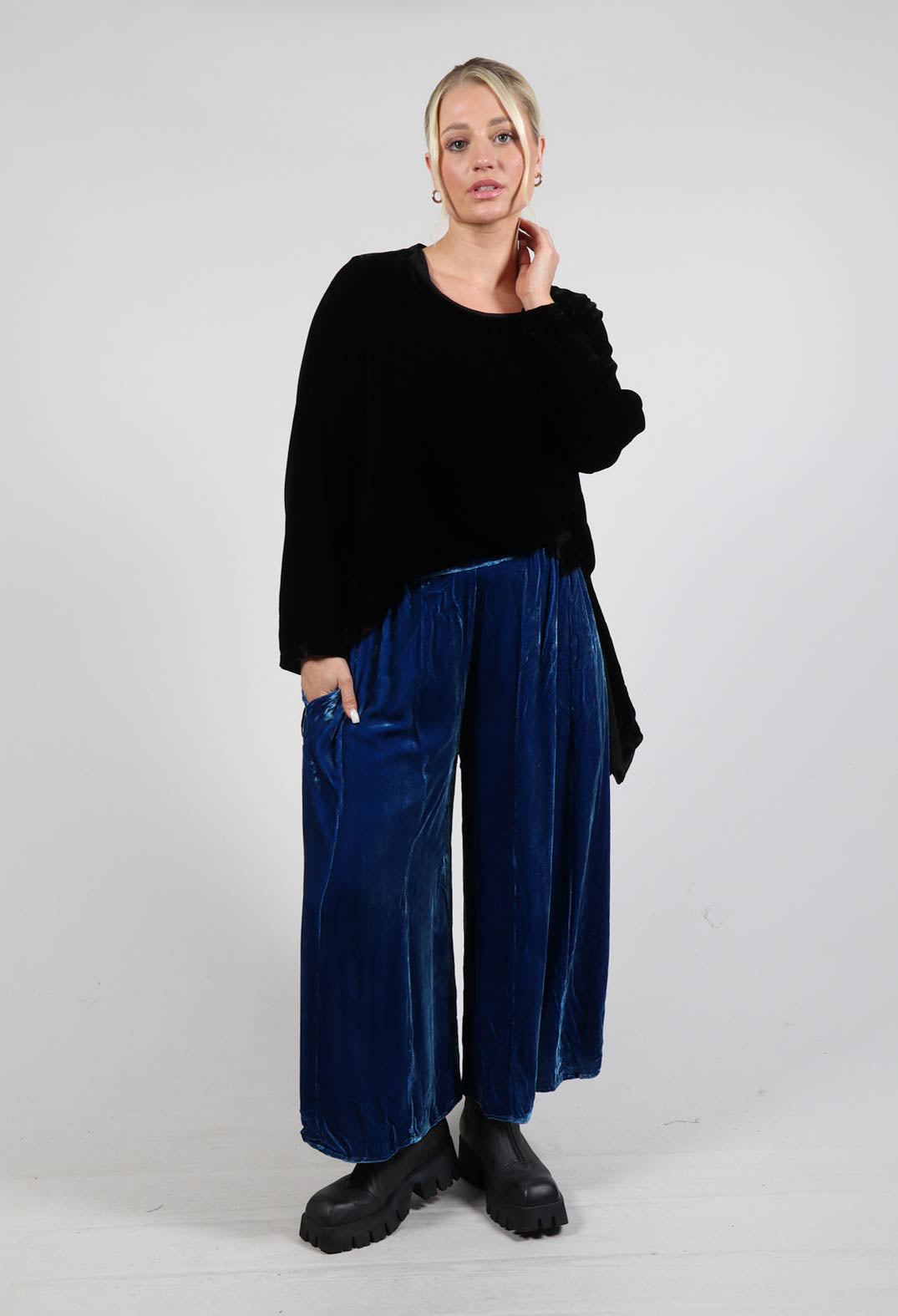 Emma Pants in Lapis