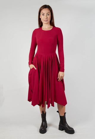 Enthusiasm Dress in Red