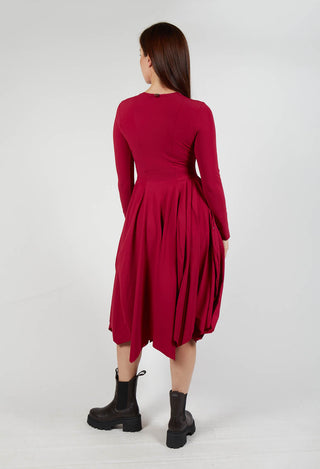 Enthusiasm Dress in Red