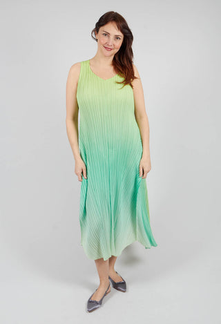 Estrella Dress in Acid Lime