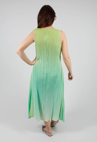 Estrella Dress in Acid Lime