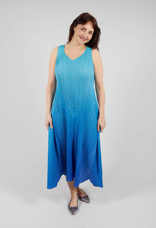 Estrella Dress in Aqua Royal