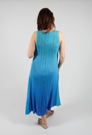 Estrella Dress in Aqua Royal