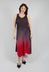 Estrella Dress in Cherry Ombre