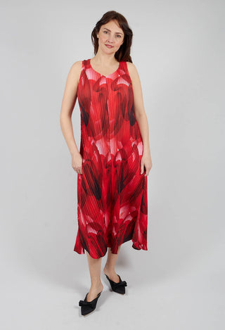 Estrella Dress in Flamingo Moon