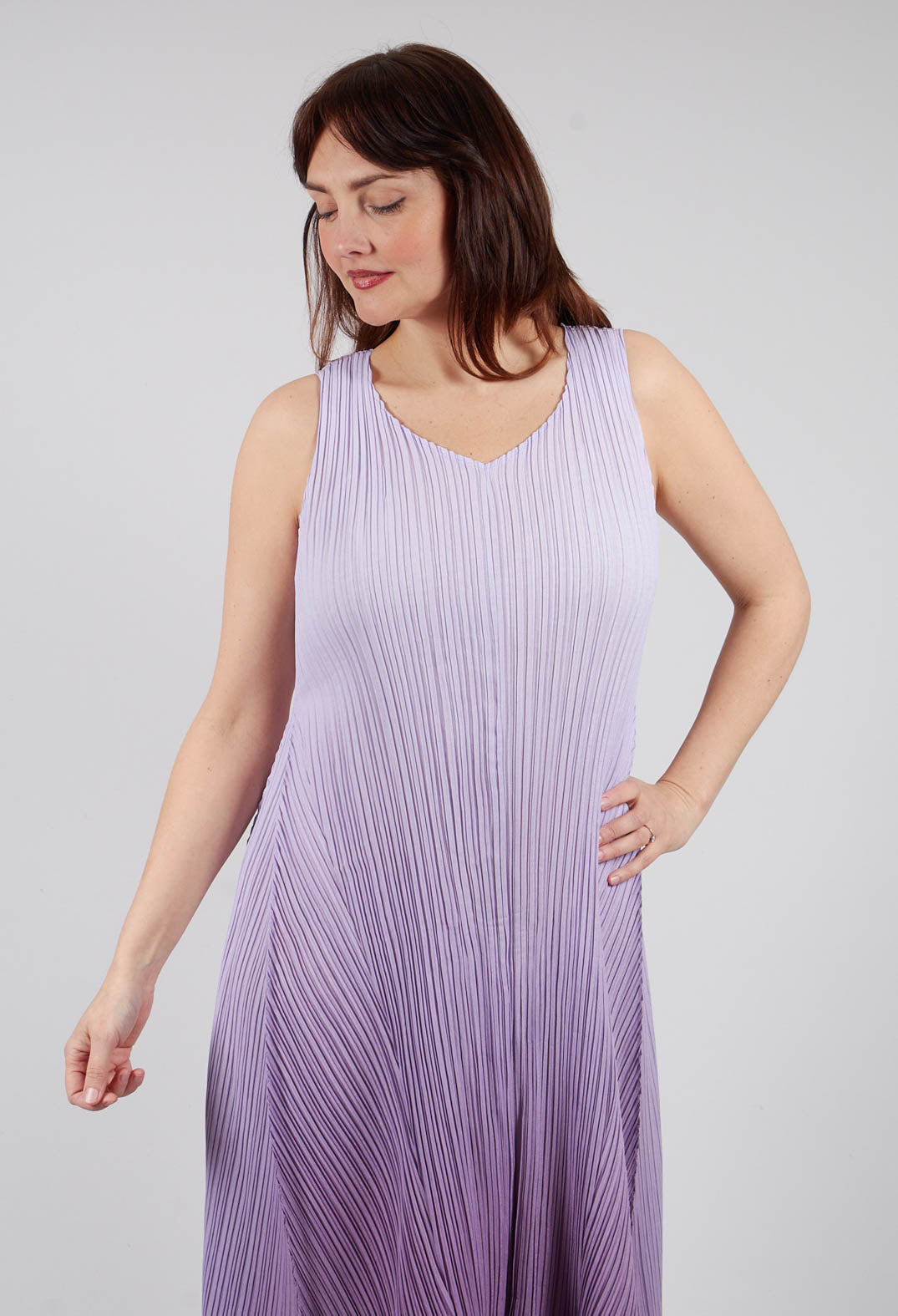 Estrella Dress in Foggy Lavender