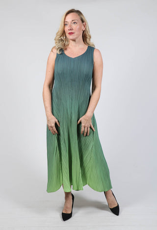 Estrella Dress in Forest Ombre