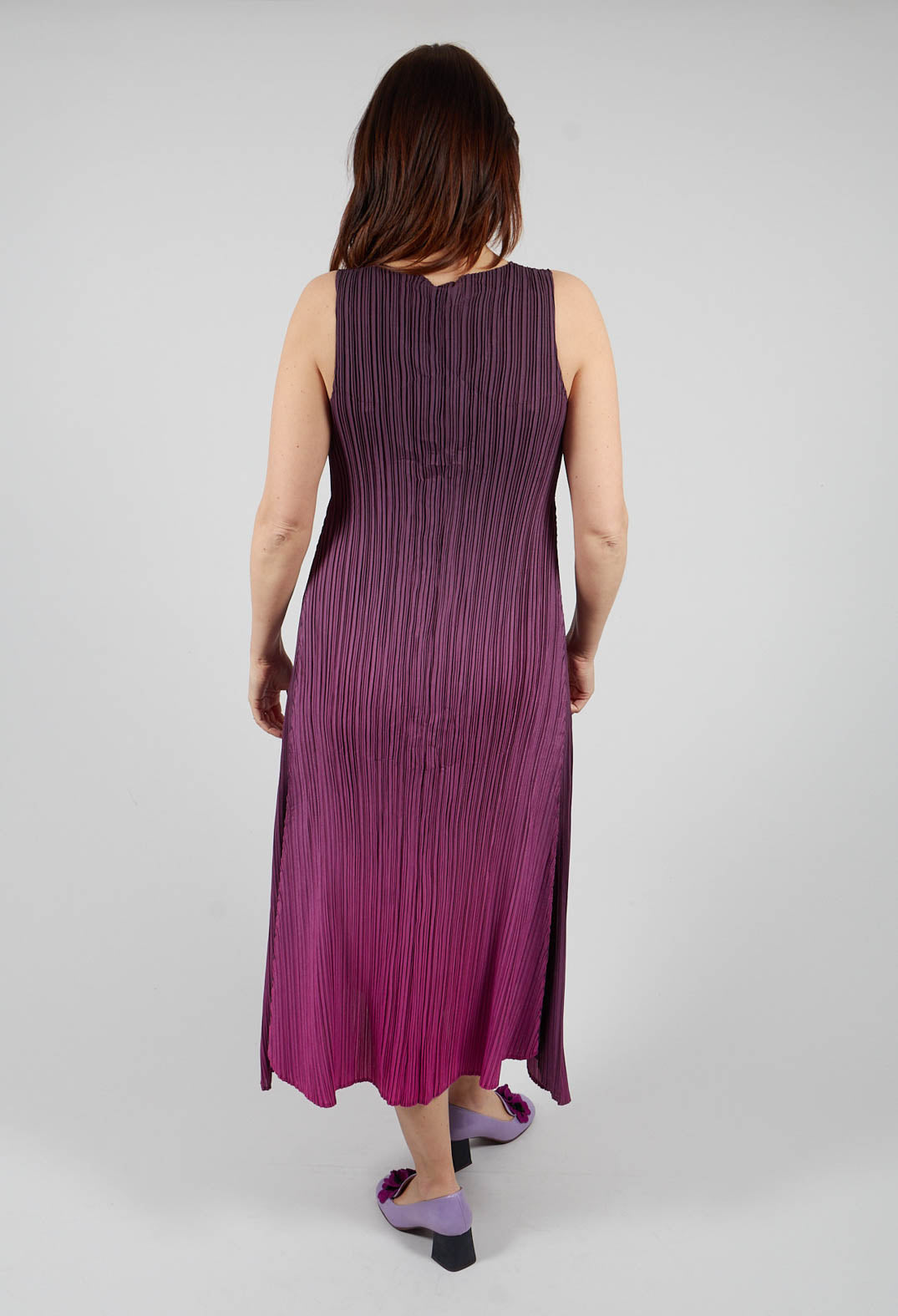 Estrella Dress in Mulberry Ombre