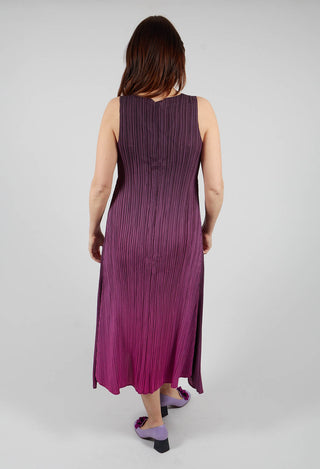Estrella Dress in Mulberry Ombre