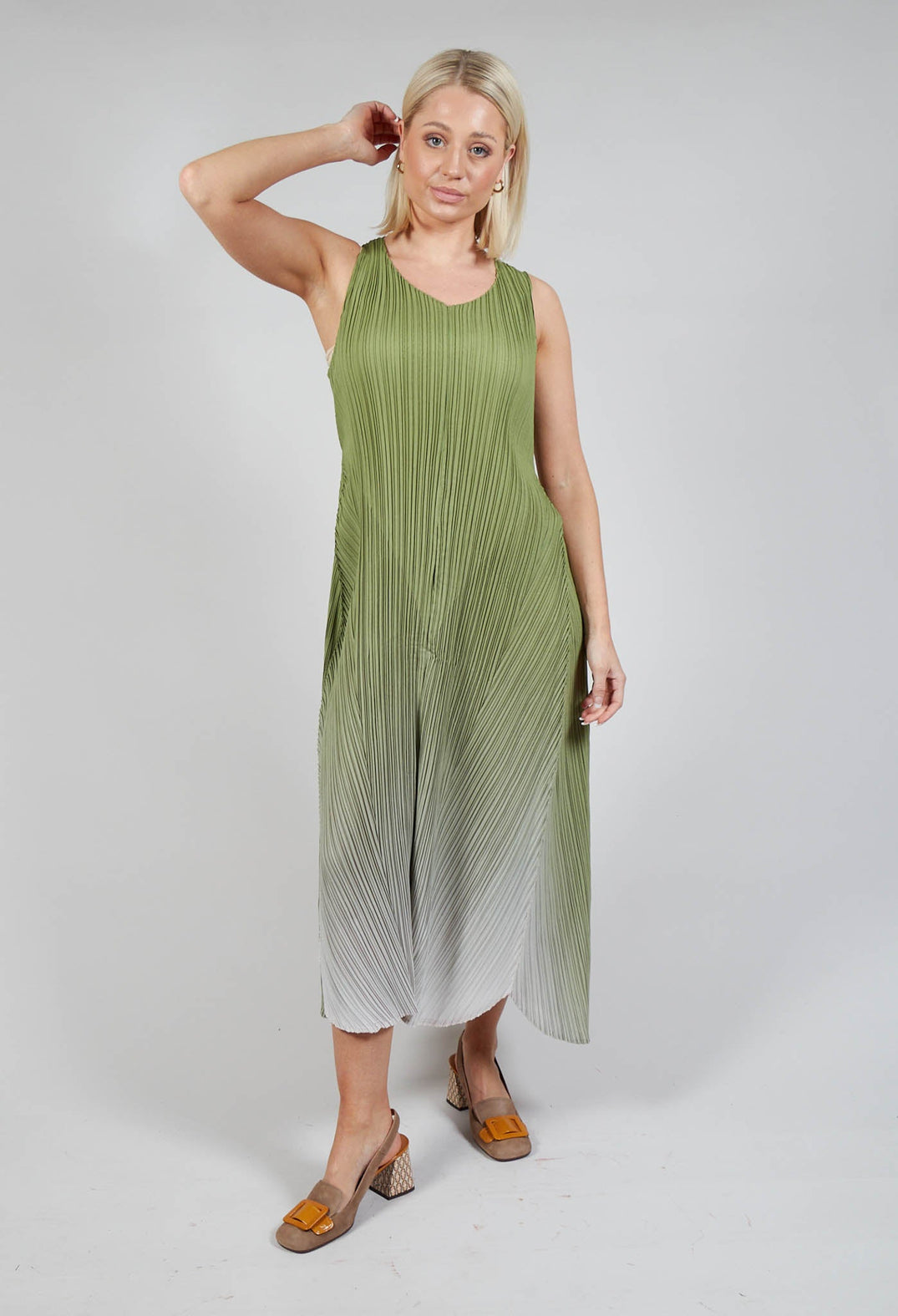 Estrella Dress in Peridot