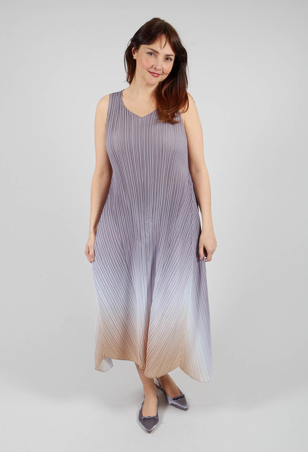 Estrella Dress in Storm De Blanc