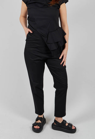 Evita Trouser in Black