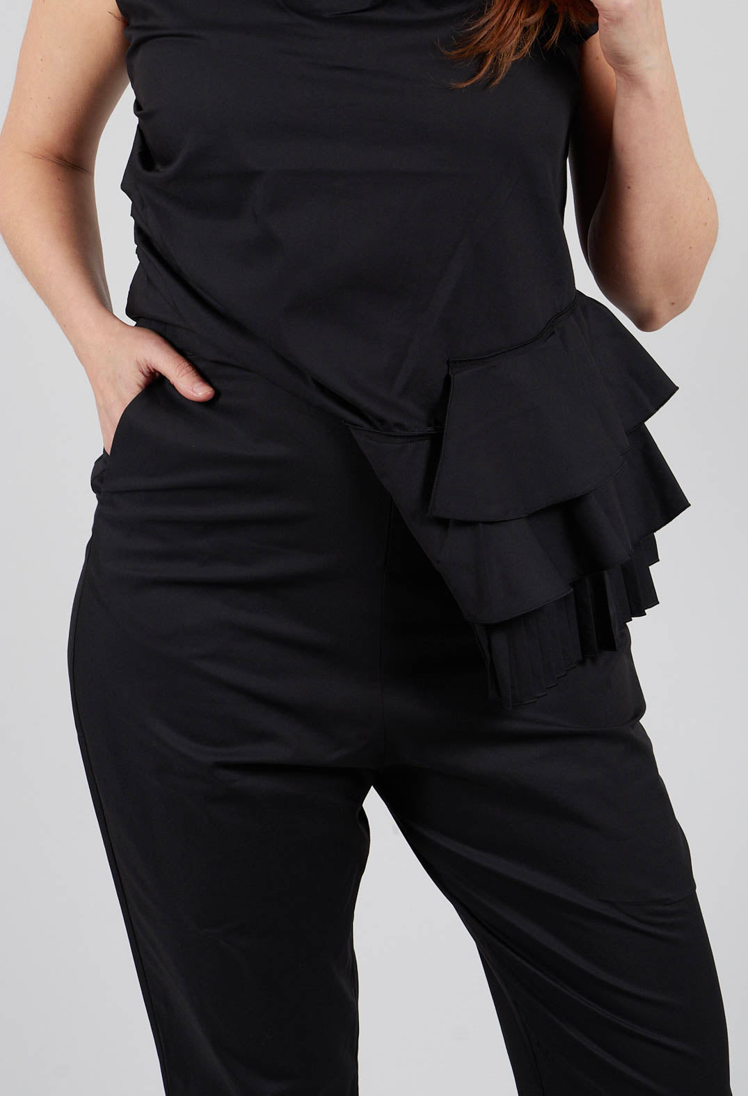 Evita Trouser in Black