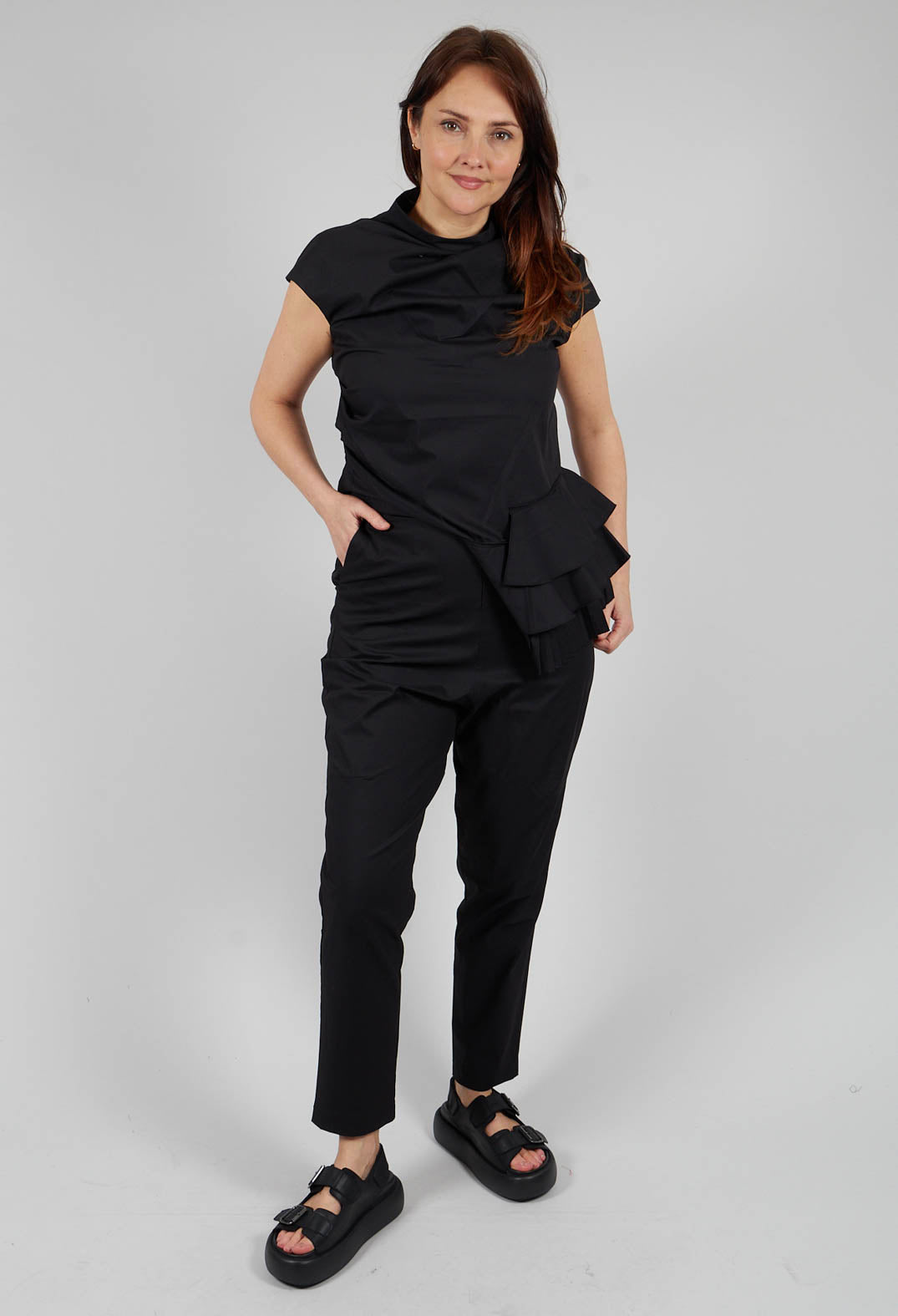 Evita Trouser in Black