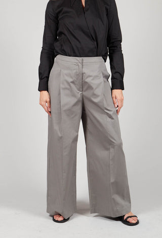 Wide Leg Trousers in Perla