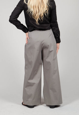 Wide Leg Trousers in Perla