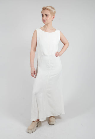 Fedra Flared Dress in Sea Salt
